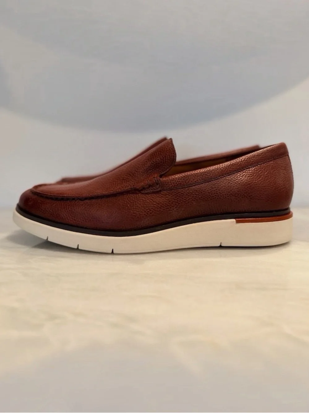 Allen Edmonds Carson Venetian Loafers Men’s 12 EEE Chili Leather Hybrid Slip-On